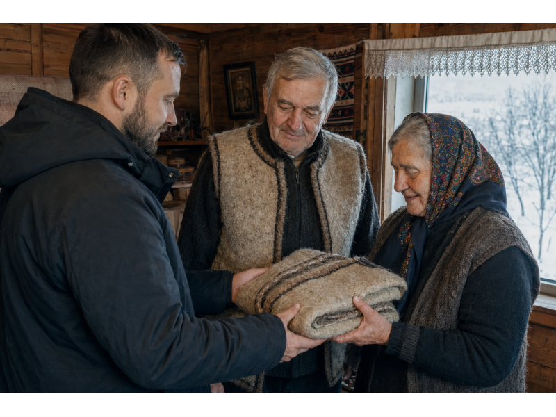 Чому жилетка з овечої шерсті — чудовий сувенір із Карпат і подарунок батькам на холодну зиму